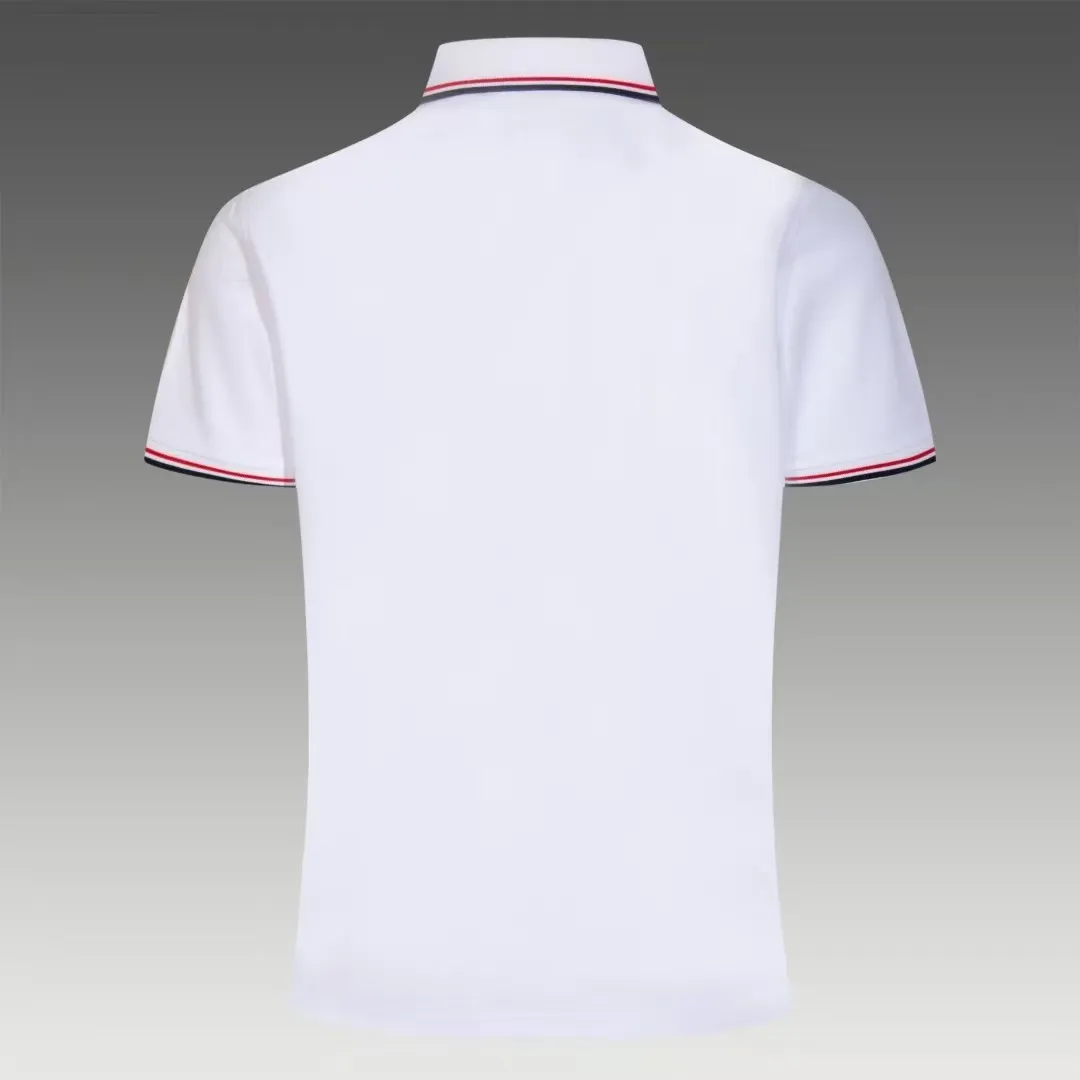 MONCLER~ 2026 New Arrival Quality POLO ， Breathable ， ， ， Quality。 ！ ， ！ LOGO Quality ：Black，White，Gray，Royal Blue Sizes：M~L~XL~2XL~3XL